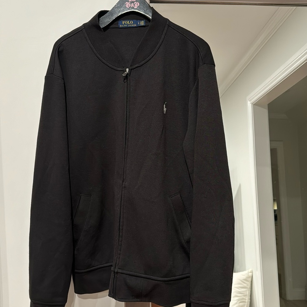 Men’s zip up polo